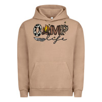 Pigment Burro camp life Urban Hoodie - CowhideDigitalArt