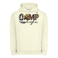 Pigment Pistachio camp life Urban Hoodie - CowhideDigitalArt