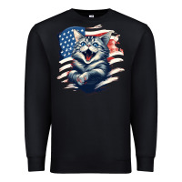 Black cat1 Premium Sweatshirt - Unal Design