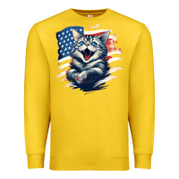 Lemon cat1 Premium Sweatshirt - Unal Design