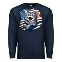 Navy cat1 Premium Sweatshirt - Unal Design