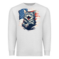 Oatmeal Heather cat1 Premium Sweatshirt - Unal Design