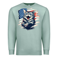 Seafoam cat1 Premium Sweatshirt - Unal Design