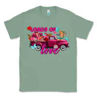 Sage Loads of love valentine's day truck Classic Tee - FaDigitalArtStudio
