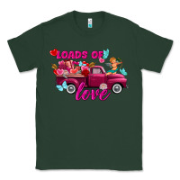 Sports Green Loads of love valentine's day truck Classic Tee - FaDigitalArtStudio