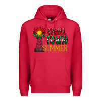 Cardinal small town summer Premium Hoodie - CowhideDigitalArt