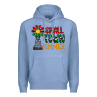 Colony Blue small town summer Premium Hoodie - CowhideDigitalArt