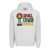 Dove Grey small town summer Premium Hoodie - CowhideDigitalArt