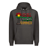 Smoke small town summer Premium Hoodie - CowhideDigitalArt