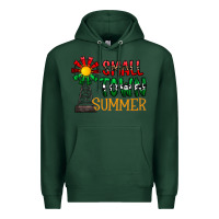 Sports Green small town summer Premium Hoodie - CowhideDigitalArt