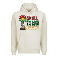 Oatmeal Heather small town summer Premium Hoodie - CowhideDigitalArt