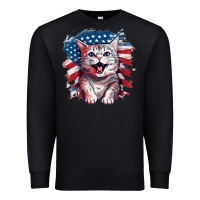 Black cat2 Premium Sweatshirt - Unal Design