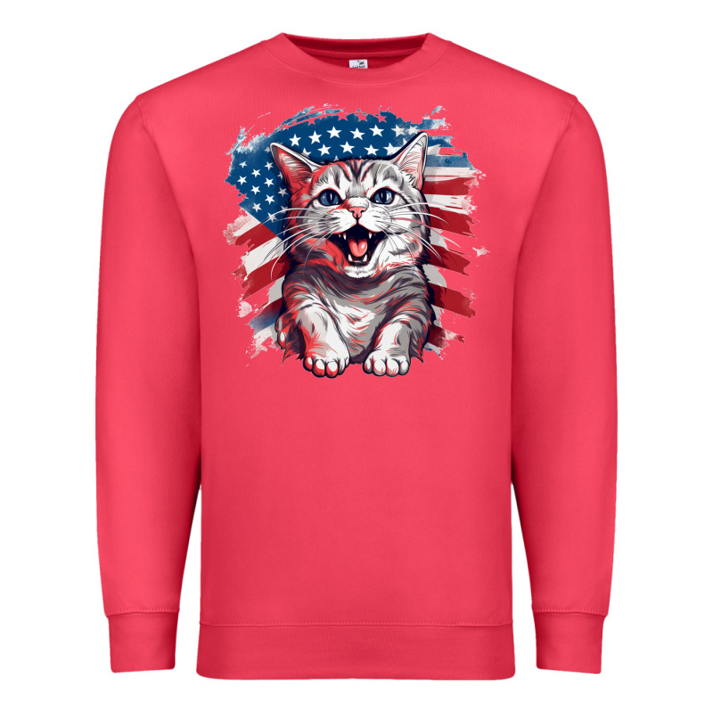 Cat2 Premium Sweatshirt by Unal Design | Teevron
