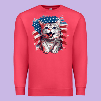 Cat2 Premium Sweatshirt Designed By Unal Design