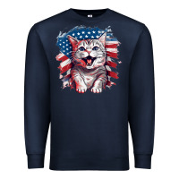 Navy cat2 Premium Sweatshirt - Unal Design