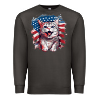 Smoke cat2 Premium Sweatshirt - Unal Design