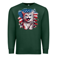 Sports Green cat2 Premium Sweatshirt - Unal Design