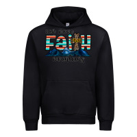 Black can move faith mountains Urban Hoodie - CowhideDigitalArt