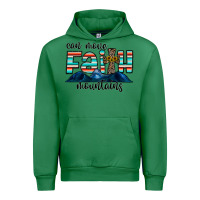 Emerald can move faith mountains Urban Hoodie - CowhideDigitalArt