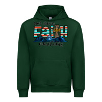 Forest Green can move faith mountains Urban Hoodie - CowhideDigitalArt