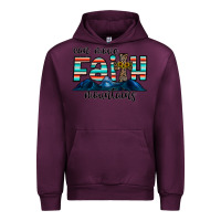 Mauve Wine can move faith mountains Urban Hoodie - CowhideDigitalArt