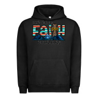 Pigment Black can move faith mountains Urban Hoodie - CowhideDigitalArt