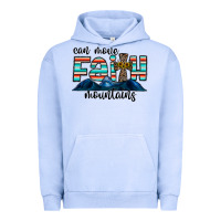 Pigment Grape Ice can move faith mountains Urban Hoodie - CowhideDigitalArt