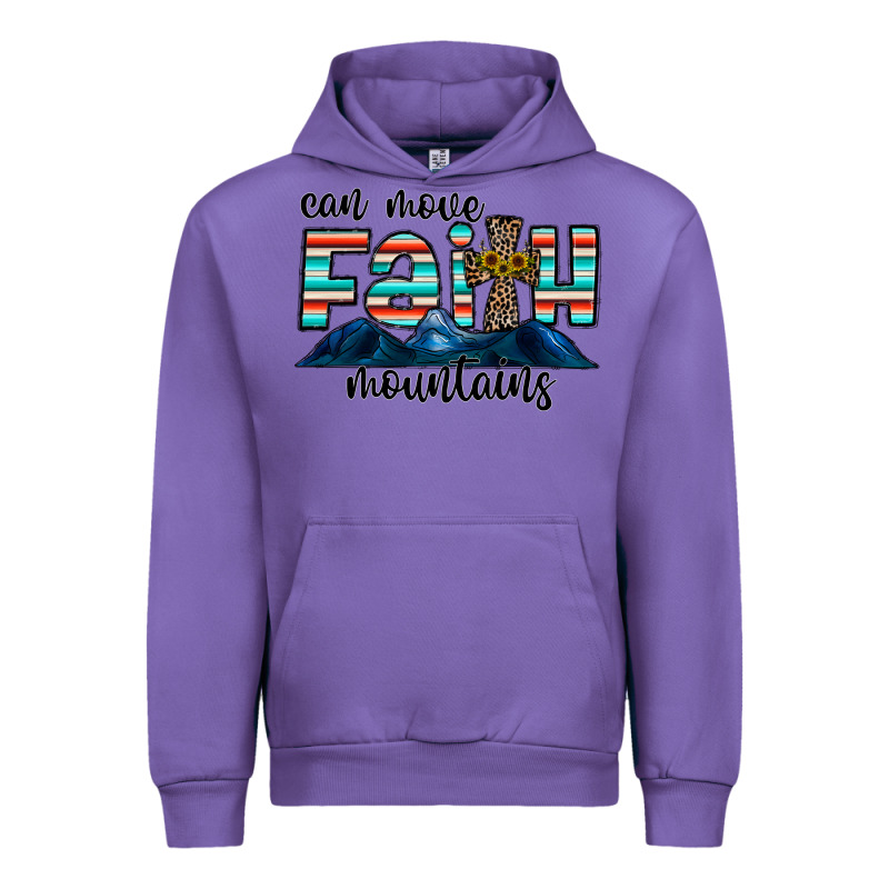 Can Move Faith Mountains Urban Hoodie by CowhideDigitalArt | Teevron