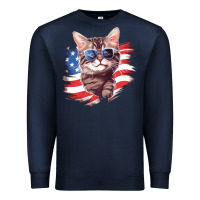 Navy cat2 Premium Sweatshirt - Unal Design