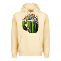 Pina Colada day of the dead mexican cactus Premium Hoodie - FaDigitalArtStudio