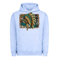 Pigment Grape Ice indian headdress with background Urban Hoodie - HRA Design Shop