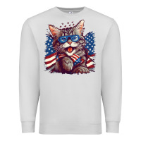 Dove Grey cat4 Premium Sweatshirt - Unal Design
