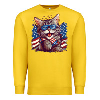 Lemon cat4 Premium Sweatshirt - Unal Design
