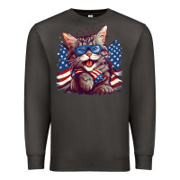 Smoke cat4 Premium Sweatshirt - Unal Design