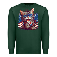 Sports Green cat4 Premium Sweatshirt - Unal Design