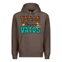 Coffee tacos before vatos Premium Hoodie - RacoonDesign