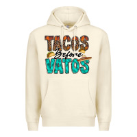 Sandshell tacos before vatos Premium Hoodie - RacoonDesign