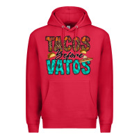 Cardinal tacos before vatos Premium Hoodie - RacoonDesign