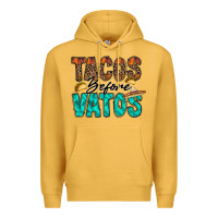 Mustard tacos before vatos Premium Hoodie - RacoonDesign