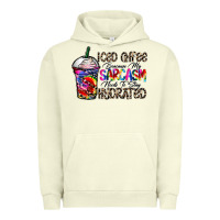 Pigment Pistachio coffee because my sarcasm needs to stay png Urban Hoodie - CowhideDigitalArt