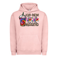 Pigment Salmon coffee because my sarcasm needs to stay png Urban Hoodie - CowhideDigitalArt