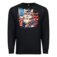 Black cat3 Premium Sweatshirt - Unal Design