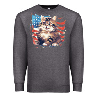 Charcoal Heather cat3 Premium Sweatshirt - Unal Design