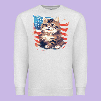 Cat3 Premium Sweatshirt Designed By Unal Design