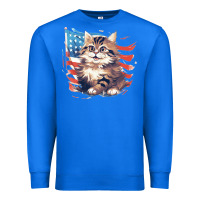 True Royal cat3 Premium Sweatshirt - Unal Design