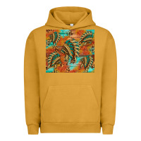 Pigment Peanut Butter indian headdress pattern tumbler Urban Hoodie - HRA Design Shop