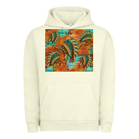 Pigment Pistachio indian headdress pattern tumbler Urban Hoodie - HRA Design Shop