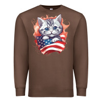 Chestnut cat6 Premium Sweatshirt - Unal Design