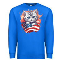 True Royal cat6 Premium Sweatshirt - Unal Design