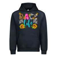 Navy race life Urban Hoodie - HRA Design Shop